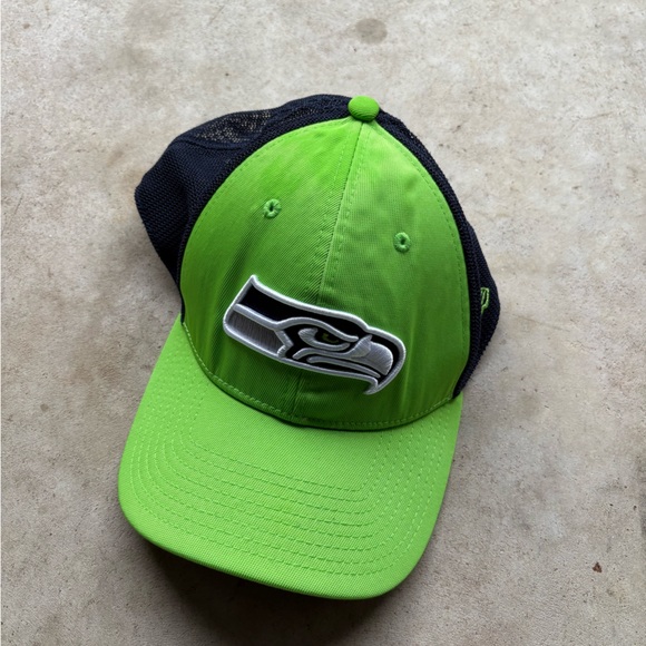 New Era Seattle Seahawks stretch fitted hat - Picture 4 of 4
